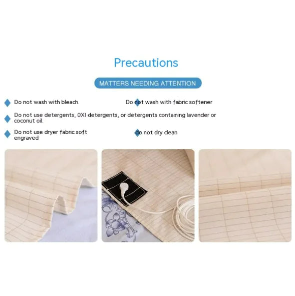 Conductive Silver Fiber Grounding Flat Bed Sheet